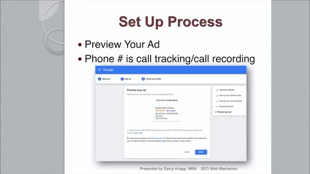 Google Guaranteed Training Workshop by Darcy Knapp, SEO Web Mechanics - March 2020 смотреть онлайн