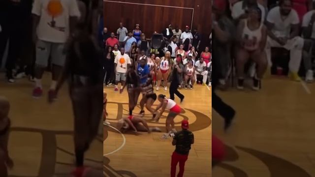 Thicky Minaj Breaks Leg During Buns and Basketball Game in Disturbing Video! ?