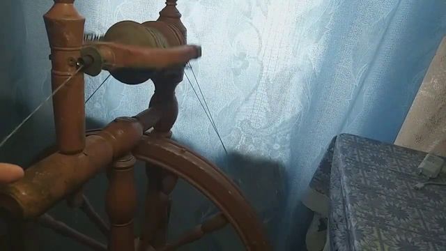 Пуховая шаль  Часть 4  Сучение пряжи.#оренбургскийпуховыйплаток, #оренбургскаяшаль