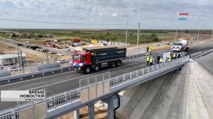 В Советском районе Волгограда досрочно открыли движение по новому горнополянскому путепроводу