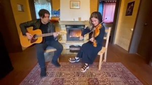 Георгий Каспарян и Гуля Наумова. Алюминиевые огурцы. Лето 2020.