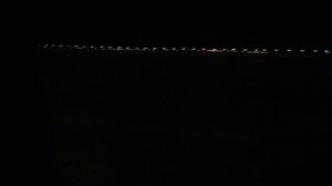 Посадка в аэропорту Шарм эль Шейха. Ночь. Aircraft landing. Sharm el Sheikh airport