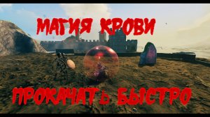 Valheim. Магия крови. Вариант быстрой прокачки.