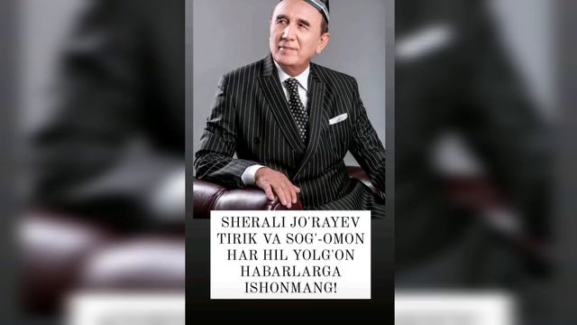 ШЕРАЛИ ЖУРАЕВ 74 ЁШИДА ВАФОТ ЭТДИ....ДЕГАН ХАБАРГА УГЛИ