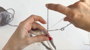 Смена цветов без ступенек по кругу. Ровные полосы в вязании