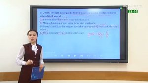 Ona tili saboqlari | Сифат сўз туркумига доир бўлган тестларни биргаликда ечамиз [12.11.2020]