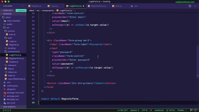 React app booking hotel-25 Login page смотреть онлайн