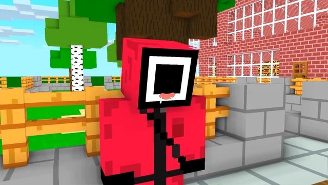 Monster School : Squid Game Parody - Minecraft Animation смотреть онлайн