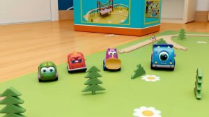 NEW EPISODE! Mocas Monster Cars play with the drone. Full episodes of Mocas Cars cartoons for kids.