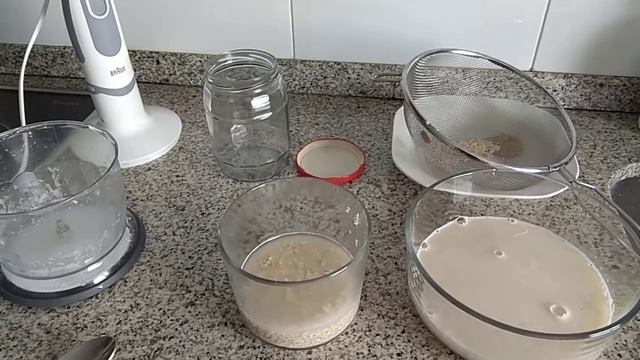 Овсяное молочко. Приготовление. Часть 2. смотреть онлайн