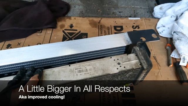 Mercedes #cls55 #upgrade #intercooler // More BHP // More Cool // More Speed! E55 W211 W219 SL55 смотреть онлайн