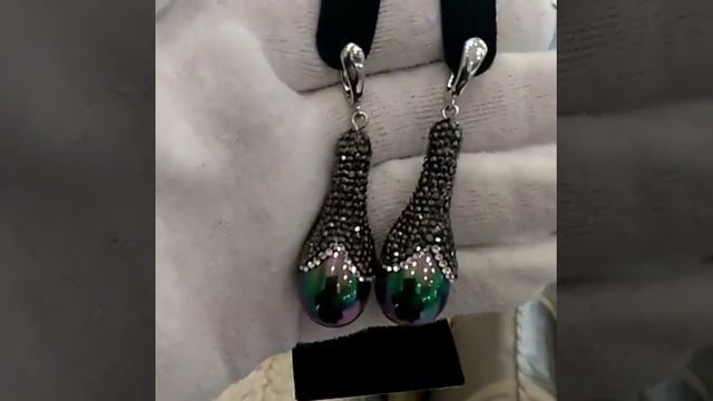 Длинные серьги