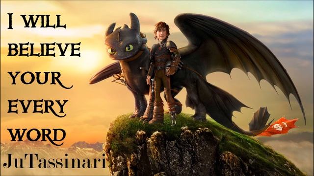 Into A Fantasy - Alexander Rybak - How To Train Your Dragon 2 - Lyrics смотреть онлайн