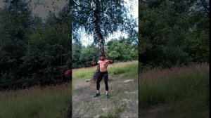 Упражнения с борцовской резиной