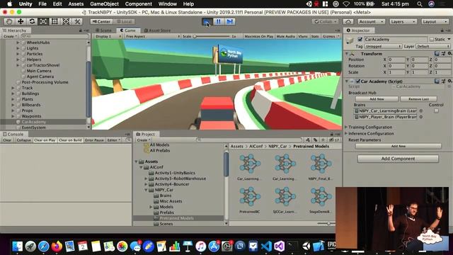 Let's build a video game, train a bot to play it, and deploy it on a smartphone in 30 minutes смотреть онлайн