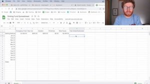 Make a Sinking Fund Spreadsheet in Google Sheets and Excel