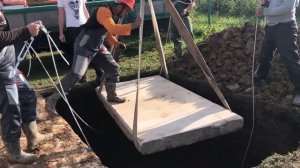 МОНТАЖ ПОГРЕБА ТИНГАРД В УСЛОВИЯХ ВЫСОКОГО УРОВНЯ ГРУНТОВЫХ ВОД