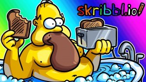 «Забавные моменты Skribbl.io — мы были довольно грубыми друзьями!» перевод - VanossGaming