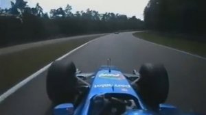 Alesi onboard old Hockenheim-Ring 2001