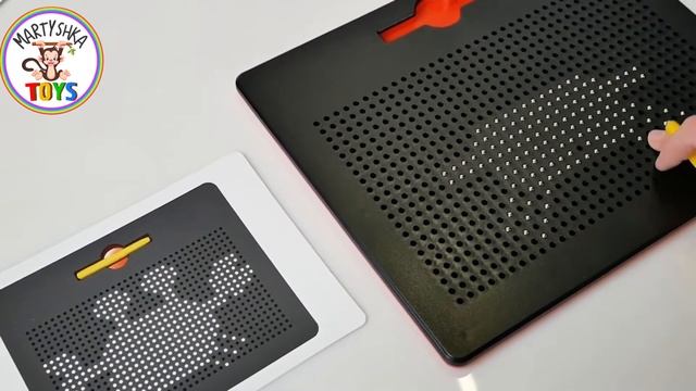 Магнитный планшет А4 (714 отверстий) + карточки смотреть онлайн