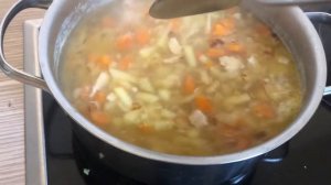 Готовим суп Рассольник