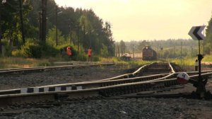 3М62У-0020АБ. Семафоры и передача жезла (РЖД, Салми, Видлица)