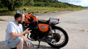 ИЖ Планета СПОРТ с мотором от KAWASAKI 400er#8.