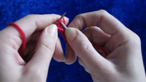 Узор "Соты". Вязание спицами