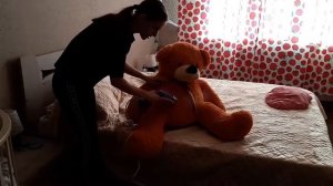 Как почистить большие мягкие игрушки \ Лайфхак для родителей