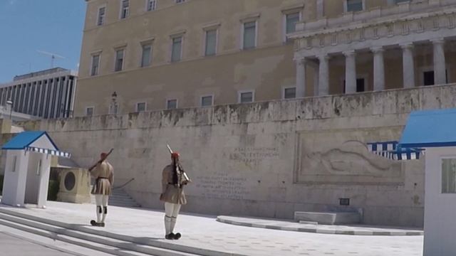 Греция Афины СИНТАГМА Площадь Конституции ПАРЛАМЕНТ Национальный ГАРДЕН ПАРК