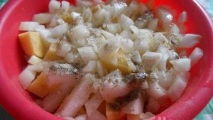 Куриные спинки с картофелем в духовке