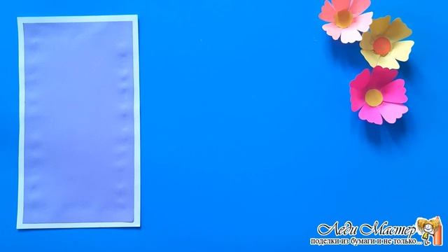 Весенняя аппликация "Объемные цветы" из бумаги / Цветы из бумаги / Collage Paper Flowers ? DIY смотреть онлайн