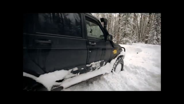 УАЗ-Патриот. Застрял в снегу смотреть онлайн