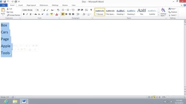 How to Alphabetize Word 2010 document смотреть онлайн