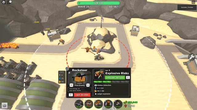 Pumpkins in Area 51 Roblox Tower Defense Simulator смотреть онлайн