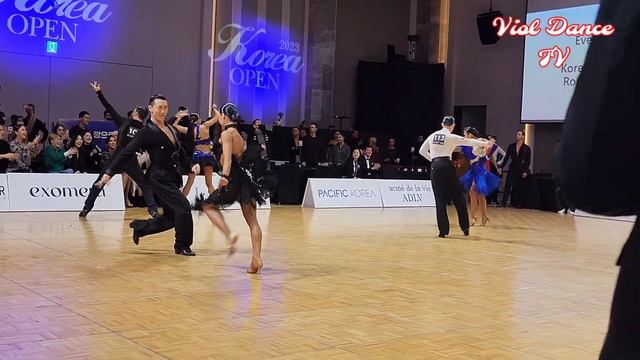 2023 Korea Open/ Open Professional Latin 1R H4 Samba смотреть онлайн