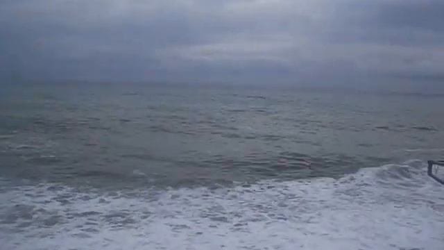 Зимнее море в Алуште