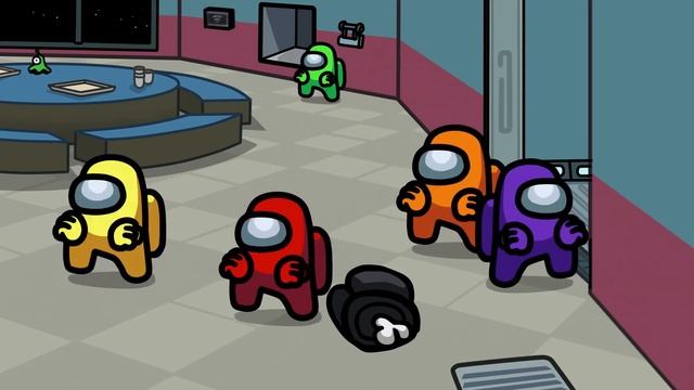 Among Us distraction dance animation 10 hours смотреть онлайн