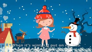 Clothes and Seasons Winter Summer I put on my hat sweater t-shirt English words Английский одежда