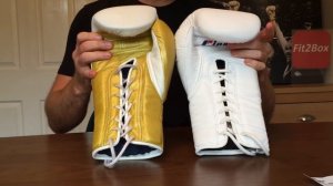 WINNING CUSTOM LACE UP BOXING GLOVES VS FIGHTING SPORTS PRO LACE BOXING GLOVES HEAD TO HEAD