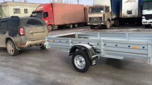 Рено Дастер/Renault Duster с прицепом МЗСА 817712.012