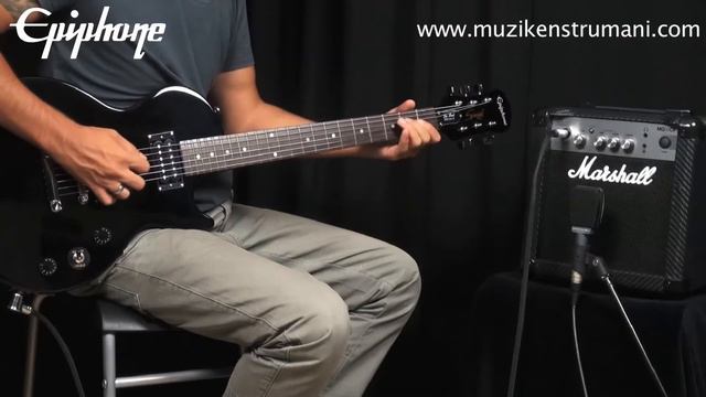 Epiphone Les Paul Special ve Marshall MG10 смотреть онлайн