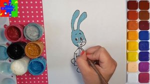 Макар из мультика Оранжевая корова. Простые рисунки для детей.