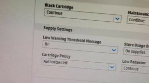 How To Handle HP Printer Cartridge Policy || 10.00.30 Unauthorized Black Cartridge Error Solved