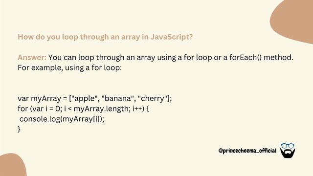 Basic JavaScript Questions & Answers