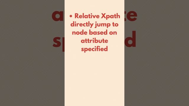 difference between Absolute XPath and Relative XPath