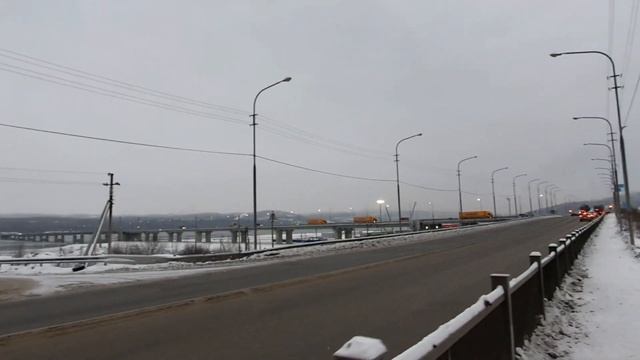 Гуляя по Мурманску. ул.Достоевского и новый кольский мост смотреть онлайн