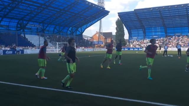 Разминка ЦСКА перед матчем с Оренбургом смотреть онлайн