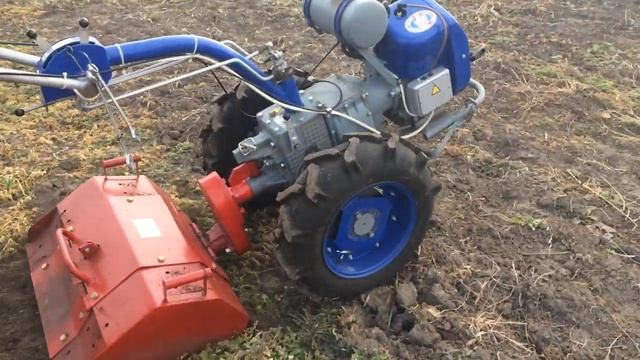 Фреза МС с цепным редуктором и половиной ножей смотреть онлайн