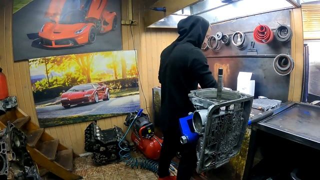 Ремонт акпп 4l65е Hummer H2. Усиление и доработка акпп.Automatic transmission repair 4L65e Hummer H смотреть онлайн